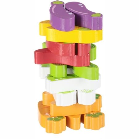 Hape Stacking Veggie Game 55 pc Box - Walmart.com