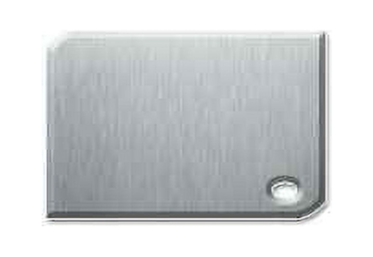 Deltana BBS333U26D 3-1/4" Height X 1-1/4" Width Contemporary Rectangular Bell Button Brushed Chrome