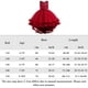 thumbnail image 2 of Vestidoo Formal Vestido sin mangas con cuello redondo Jersey para niñas Vestido de dama de honor de boda Ygjytge Rojo 6-7- años para Niña, 2 of 9