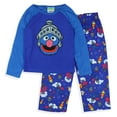 thumbnail image 4 of Sesame Street Pajamas Toddler Boy's Super Grover Long Sleeve and Pajama Pant Set, 4 of 6