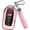 Pink, variant on Key Fob Cover Compatible with Toyota Venza Corolla Cross Grand Highlander Tundra RAV4 Prime Prius Land Cruiser Sequoia Sienna Crown Tacoma Camry Keychain Case Holder Protector,Blue