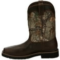 thumbnail image 3 of Justin Men's Trekker Waterproof Western Work Boot Composite Toe Camouflage 9 EE  US, 3 of 5