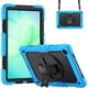 thumbnail image 1 of Funda para Samsung Galaxy Tab A11 Plus de 11 pulgadas (2025) y A9 Plus de 11 pulgadas (2023), resistente, a prueba de golpes, con soporte giratorio de 360° y correa de mano/bandolera., 1 of 9
