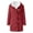 Red, variant on Coerni Girls Suede Fleece Lined Jacket Teen Polar Fleece Sherpa Button Down Shackets Winter Warm Coat Windproof Trendy Outerwear