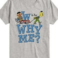 thumbnail image 3 of Sesame Street - W Is For Why Me - Toddler and Youth Short Sleeve Graphic T-Shirt, 3 of 5