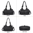 thumbnail image 5 of Angel Kiss Hobo Bags for Women Vegan Leather Shoulder Purses and Handbags Ladies Roomy Tote Bags Purse with Crossbody Strap, 5 of 9