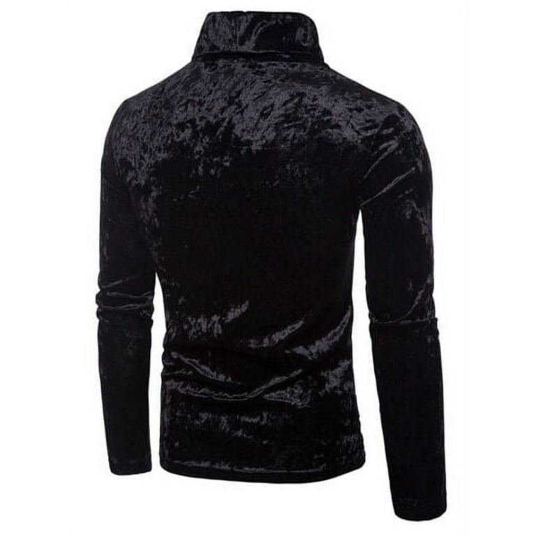 Mens velour hotsell turtleneck