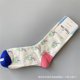 thumbnail image 4 of Calcetines a media pantorrilla de moda para mujer Calcetines lindos de algodón de dibujos animados de Happysocks Marca sueca Popular en redes sociales, 4 of 5