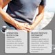 thumbnail image 3 of Hoexe Silver Magnetic Ring, Body Comfort Sports Portable Simple Men's Daily Accessory Ring, 3 of 5