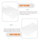 thumbnail image 3 of unbranded Servilletas Transparente De Acrílico Para Restaurante Bar Oficina Con Estable Y Resistente, 3 of 8