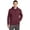 Maroon, variant on F244 Mens Sport-Wick Fleece Hooded Pullover, Maroon - Extra Small