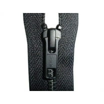 YKK Open End Zip - Black Metal Tooth/Finish - Heavy Duty - Hd-3-6/7/8/9/11/16/17/18/19/20/21/22/23/24/25/26/27/28/29/30/31/32/33/34/35/36/37/38/39/40 Inch (29 Inch (73.5 cm)) Black