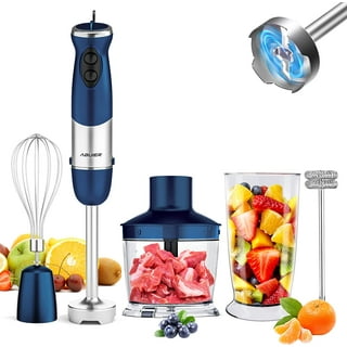 Immersion Hand Blender, Utalent 3-in-1 8-Speed Stick Blender with Milk  Frother, Egg Whisk for Coffee Milk Foam, Puree Baby Food, Smoothies, Sauces  and
