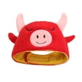 thumbnail image 1 of Gorro de disfraz para mascotas, accesorios de Cosplay para fiesta de Navidad, sombrero cálido de Año Nuevo encantador, 1 of 5