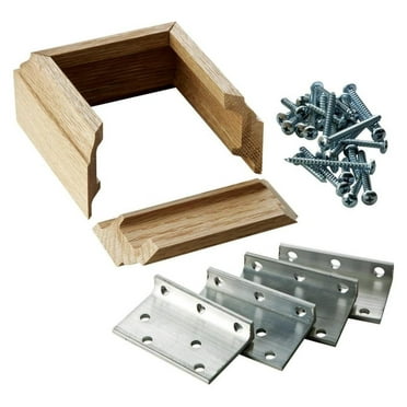 L-Bracket Post Fasteners, Maple