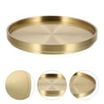 thumbnail image 3 of Miangastore 1Pc Brass Tea Serving Mat Creative Coaster Fashion Tea Cup Cushion for Home, 3 of 8