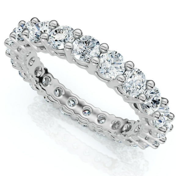Pompeii 2 - 6Ct TW Diamond Eternity Ring 14k Gold Anniversary Lab Grown Wedding Band