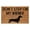Style B, variant on Funny Doormat Welcome Mats Crazy Dogs Don't Step On My Wiener Front Door Mat Entrance Mat Outside Entry Indoor & Outdoor Rug 15.7 X 23.6 Inch