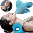 thumbnail image 2 of Neck Traction Pillow Neck Stretcher Compatible With Neck Pain Relief Shoulder Relaxer, 2 of 5