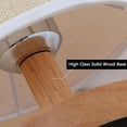 thumbnail image 3 of Guozer Living Room Table Lamp Bedroom Bedside Lamp With Wooden Base Office Table Lamp Assembly Required Recommended 40W Incandescent Bulb, 3 of 9
