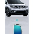 thumbnail image 6 of Zinc Alloy Gradient Glass Back Cover Key Fob Case Holder Shell Compatible for Nissan Rogue Rogue Select Rogue Sport Sylphy Pulsar Sentra, 6 of 8