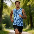 thumbnail image 5 of HAJWOH Men Leopard Printed Tank Top Muscle Sleeveless Summer Big and Tall Summer Beach Soft Gym Shirts, 5 of 6