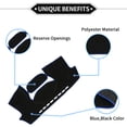 thumbnail image 3 of Cubierta de tablero de Unique Bargains compatible con Toyota Yaris, alfombrilla de cubierta de tablero de consola central de poliéster antideslizante azul para TOYOTA YARIS 2004-2011, 3 of 6