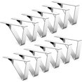 thumbnail image 1 of Jinyi Less Steel Table Cover S For Indoor Outdoor Use, Adjable Table Cloth Hs For Picnics Ps(12pcs), 1 of 5