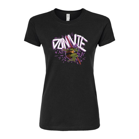 Teenage Mutant Ninja Turtles Mutant Mayhem  - Sketch Donnie  - Juniors Fitted Graphic T-Shirt