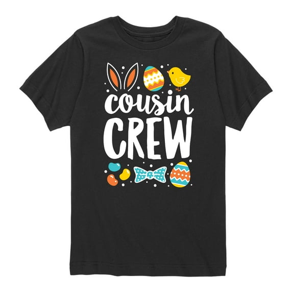 Instant Message - Easter Cousin Crew - Youth Short Sleeve T-Shirt