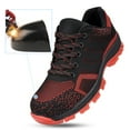 thumbnail image 4 of Botas de seguridad Nikou Transpirables Hombre Punta de Acero Rojo 42, 4 of 14