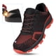 thumbnail image 4 of Botas de seguridad Nikou Transpirables Hombre Punta de Acero Rojo 42, 4 of 14