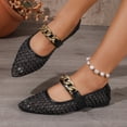 thumbnail image 4 of OKBOP Women's Mesh Mary Jane, Pointy Toe Sleek Design Comfortable, 4 of 5