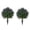 Purple, variant on Artificial Lavender Topiary Ball Tree 24 Inch with Ground Spike, Set of 2 UV Resistant Faux Lavender Boxwood Bushes, Fade Resistant Fake Evergreen Plant for Outdoor Porch Patio Garden Walkway Decor