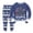 W7-Navy, variant on sdbrld Kids Boys Fall Winter Pajamas Christmas Long Sleeve Sleepwear Xmas Clothes and Pj's Pants 2 Piece Outfit Sets Grey Sizes 6-7 Years