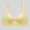 Yellow, variant on Converge Small Chest With Large Display No Steel Ring Sagging Bra Back Without
