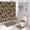 Green Camouflage, variant on 4PCS/Set Camo Deer Shower Curtain Sets, Elk Moose Bear Mallard Duck Turkey Animal Hunting Fishing Woodland Lodge Rustic Cabin Bathroom Decor, Non-slip Bath Rugs Toilet Mats, Gifts for Men, Wildlife