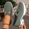 thumbnail image 3 of Dakaela Women's Slip on Orthopedic Sneakers Breathable Mesh Knitted Walking Shoes with Wide Width Arch Support Non Slip Sole Size 7.5, 3 of 7