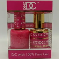 DND - DC Duo Soak off Gel & Matching nail polish, #277 -Fluorescent Pink
