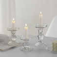 thumbnail image 3 of Candelabro de cristal Naiovety Portavelas Decoración del hogar S, 3 of 6