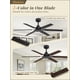 thumbnail image 3 of Ventilador de techo Fabulous de 48 pulgadas para interiores/exteriores, 6 aspas, paquete de 2, 3 of 7