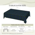 thumbnail image 6 of Rectangle Table Cloth, Scottish Clan MacEwan Tartan Plaid Resistant Washable Tablecloth Decorative Table Cover for Dining, Indoor and Outdoor, 6 of 6