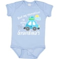 thumbnail image 3 of Inktastic Book My Reservation I'm Going to Grandma's Boys or Girls Baby Bodysuit, 3 of 5