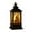 B, variant on BNNG Battery Operated Flameless LED Candle Halloween Lantern Decoration for Indoor Outdoor Use Mini Lantern with Flickering LED Candles,Vintage Black Decorative Hanging Candle Lanterns for Halloween