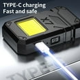 thumbnail image 5 of Rechargeable Lighter, Portable Flashlight, Multi Functional COB LED Camping Light with Three Dimming Modes, Compact Lightweight Design, USB Type-C Charging, Water Resistant Outdoor Tool, 5 of 7