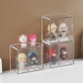 thumbnail image 3 of Acrylic Clear Display for Booster Sides Stackable Storage Organizer with Lid for Collectible Card and Showcase, 3 of 3