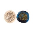 thumbnail image 2 of Cabeza De Sello DIY Art Seal Head Craft Supplies Metal para empaquetar álbumes de recortes (redondo) Ndcxsfigh Libre de BPA, 2 of 9