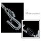 thumbnail image 3 of Cable de seguridad en espiral ANGGREK 3500 libras para remolque de remolque RV, 3 of 8