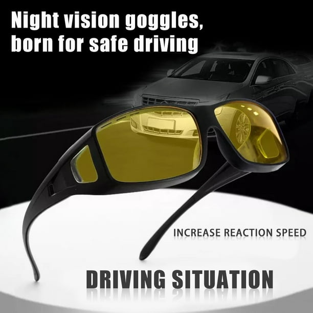 Qukaim Night Driving Glasses Anti Glare Night Vision Hd Polarized Glasses For Men Women