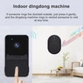 thumbnail image 3 of Smart WiFi Doorbell Camera Wireless Video Door Phone Doorbell con timbre, HD IR Night Vision, Video intercomunicador bidireccional, Cloud, 3 of 5